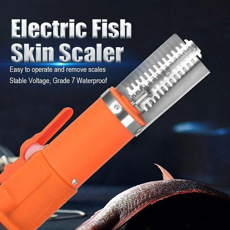 Electric Fish Skin Scaler