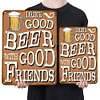 BEER - Metal Tin Signs(8*12Inch/12*16Inch) - Bar