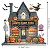 DIY Halloween Hut Acrylic Diamond Painting Desktop Ornaments