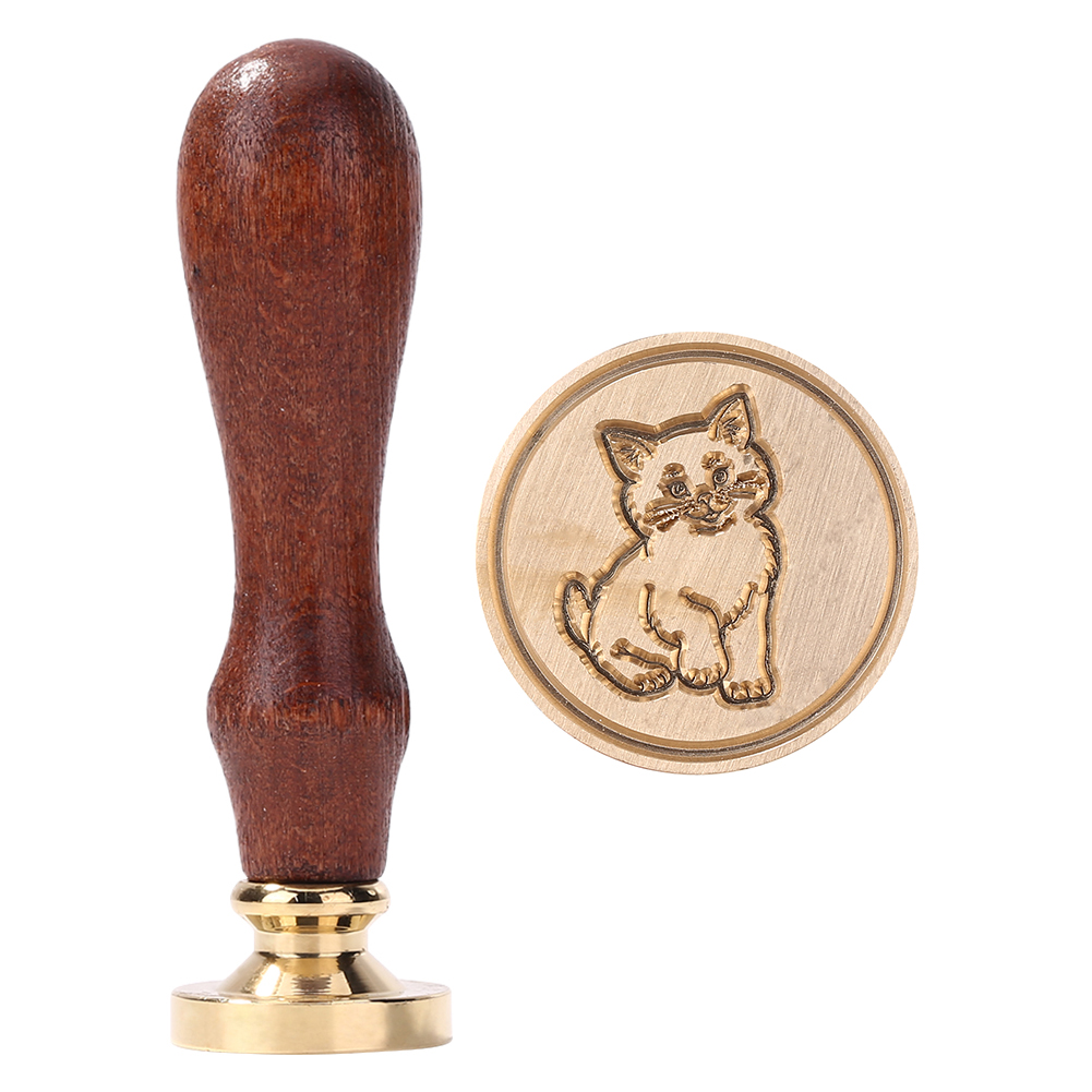

25MM Cat Vintage Animal Wax Seal, 501 Original