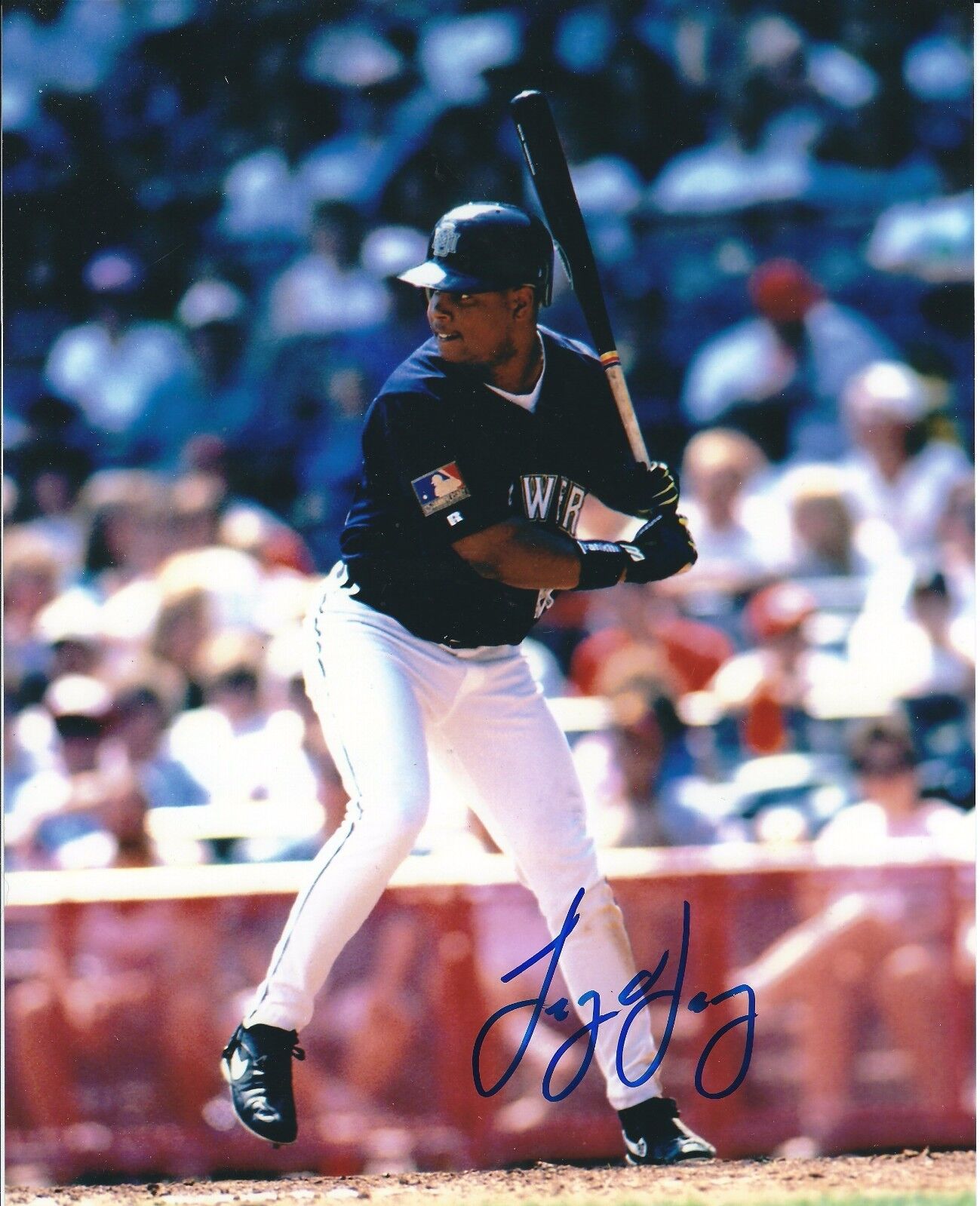 Autographed 8x10 TROY O'LEARY Milwaukee Brewers Photo Poster painting - COA