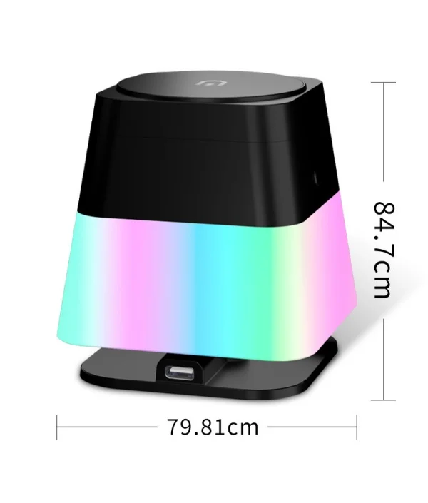 Four-in-one Atmosphere Light Rotatable Foldable Magnetic Wireless Fast Charging Wireless Charger