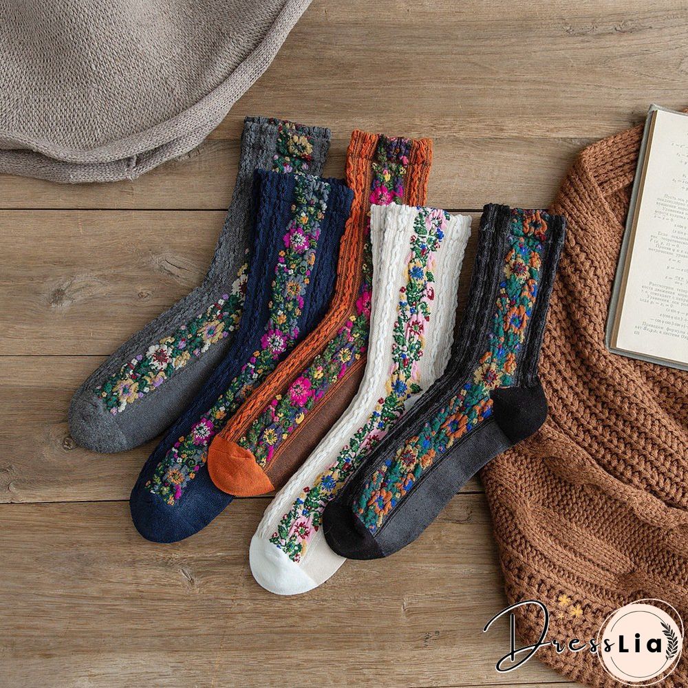 Breathable Sweet Cotton Women Socks