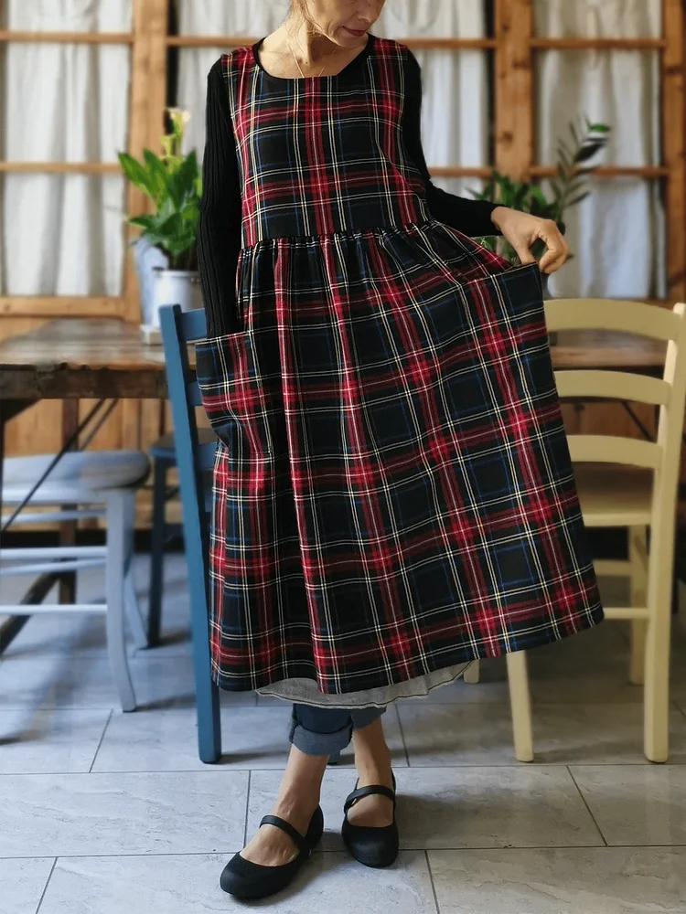 Scottish Plaid Apron