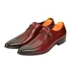 Trendy mens shoes leather
