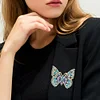 4Pcs Diamond Painting Brooch Butterfly Brooch Jewelry Kit DIY Diamond Pins