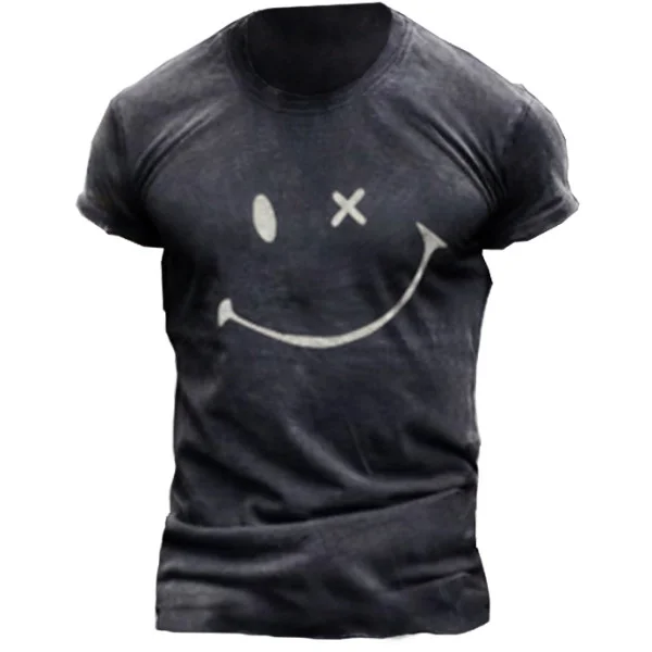 Smiley T-shirt / [viawink] /
