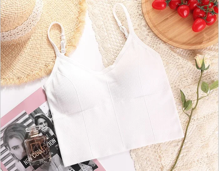 Camisole Lingerie Femme Camisoles for Women Sexy Padded Removable Cup Intimate Underwear Woman's Lingerie Underwear & Sleepwears