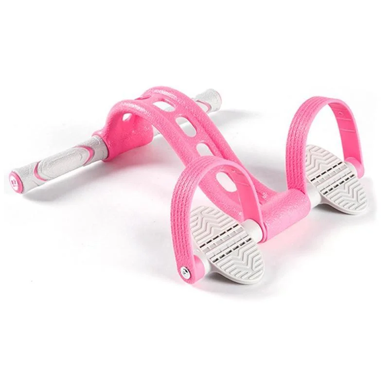 Home Fitness Pedal Tensioner Sit-Up Aid Multifunctional Elastic Rope, Specification： Enhanced Crystal 