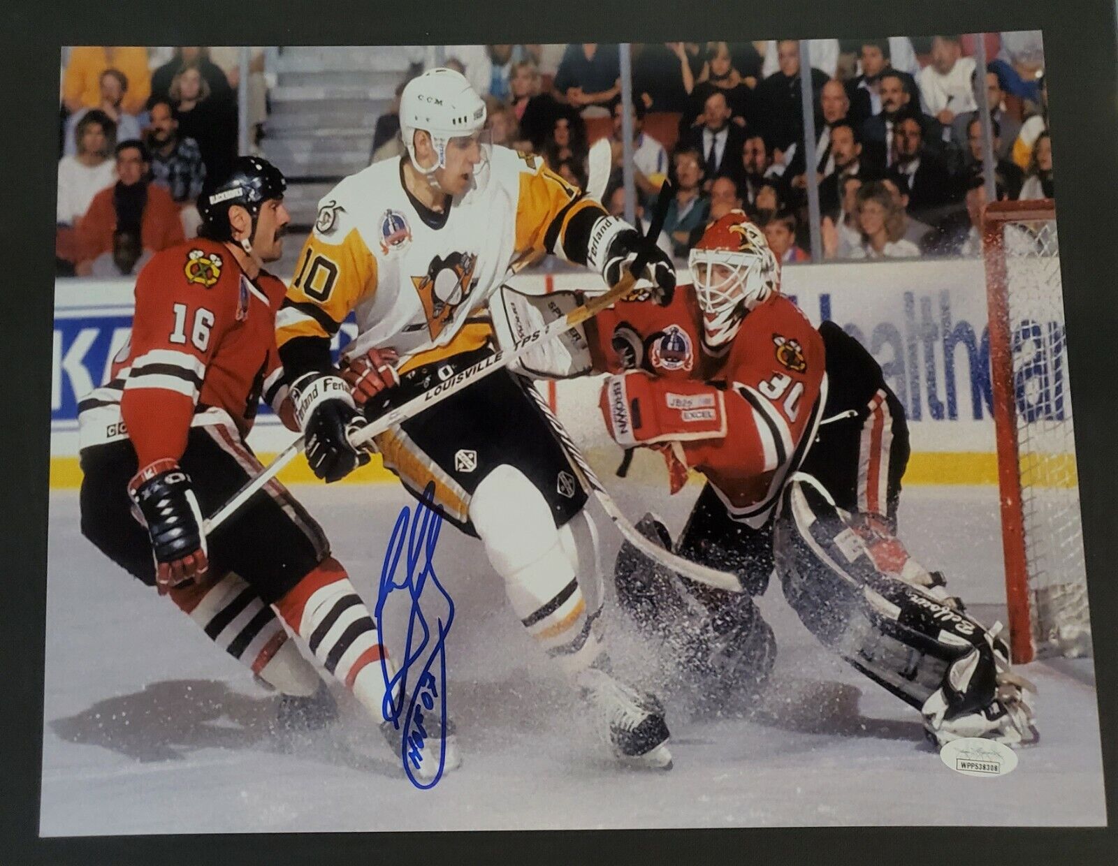 Autographed 11X14 RON FRANCIS HOF 07