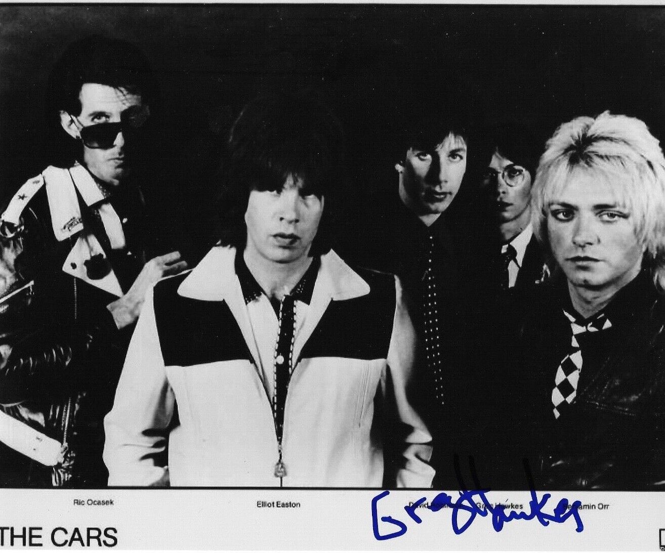 * GREG HAWKES * signed autographed 8x10 Photo Poster painting * THE CARS * KEYBOARDIST * 10