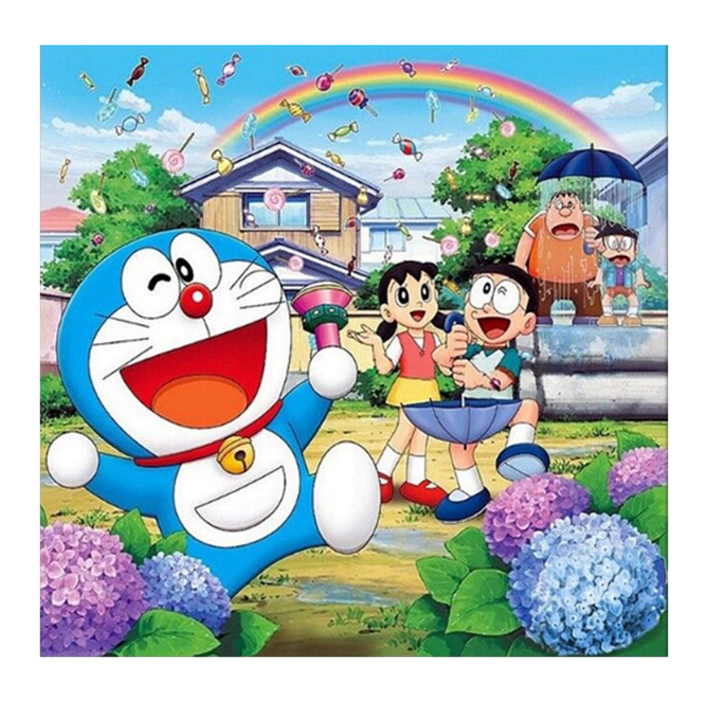 

Anime - 11CT Stamped Cross Stitch - 73*73CM, 501 Original