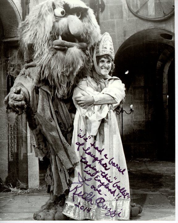 RUTH BUZZI Signed Autographed SESAME STREET Photo Poster painting GREAT CONTENT