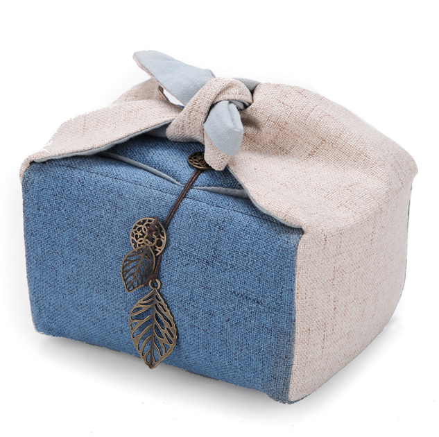 Cotton and Linen Teapot Storage Bag