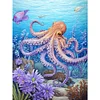 Diamond Painting-DIY Full Round Drill Octopus