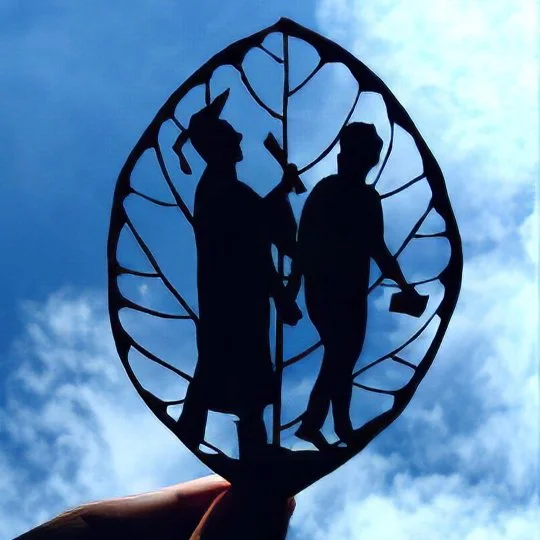 ❤The Best Gift For Mother| 👩MOTHER&rsquo;S DAY LEAF ART