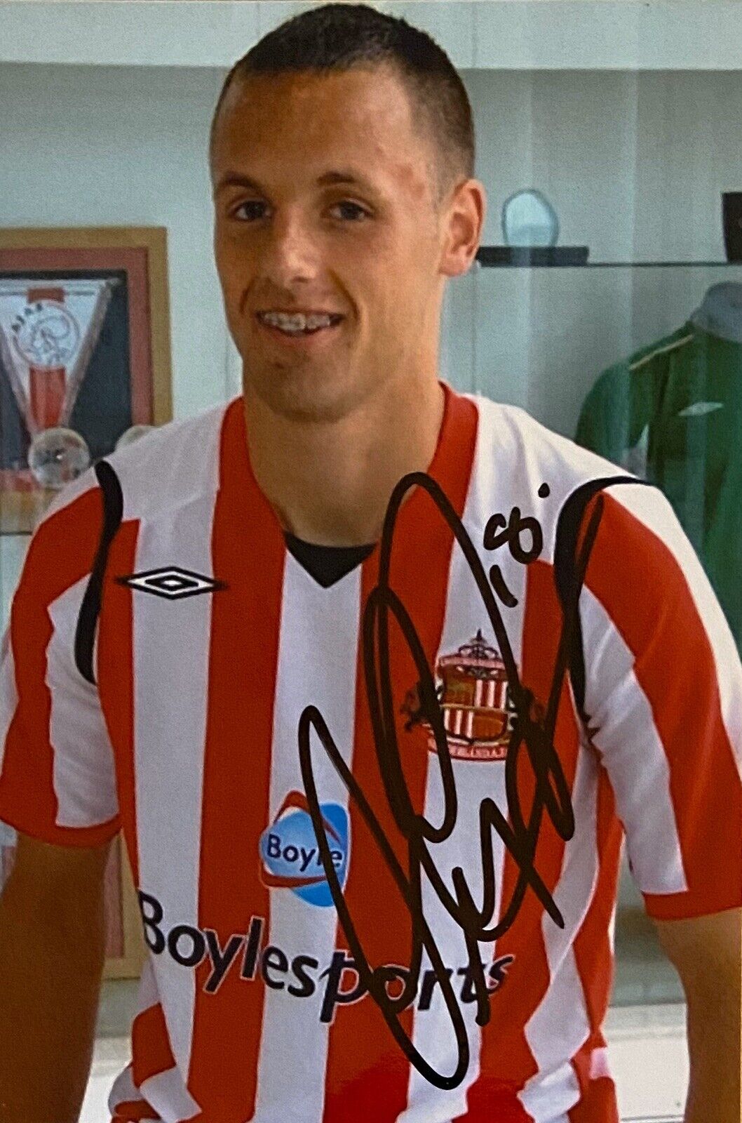 David Meyler Genuine Hand Signed 6X4 Photo Poster painting - Sunderland