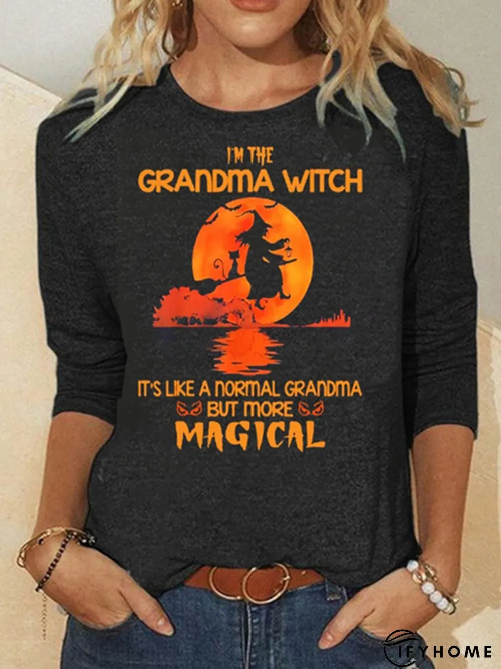 Halloween Crew Neck T-Shirt | IFYHOME