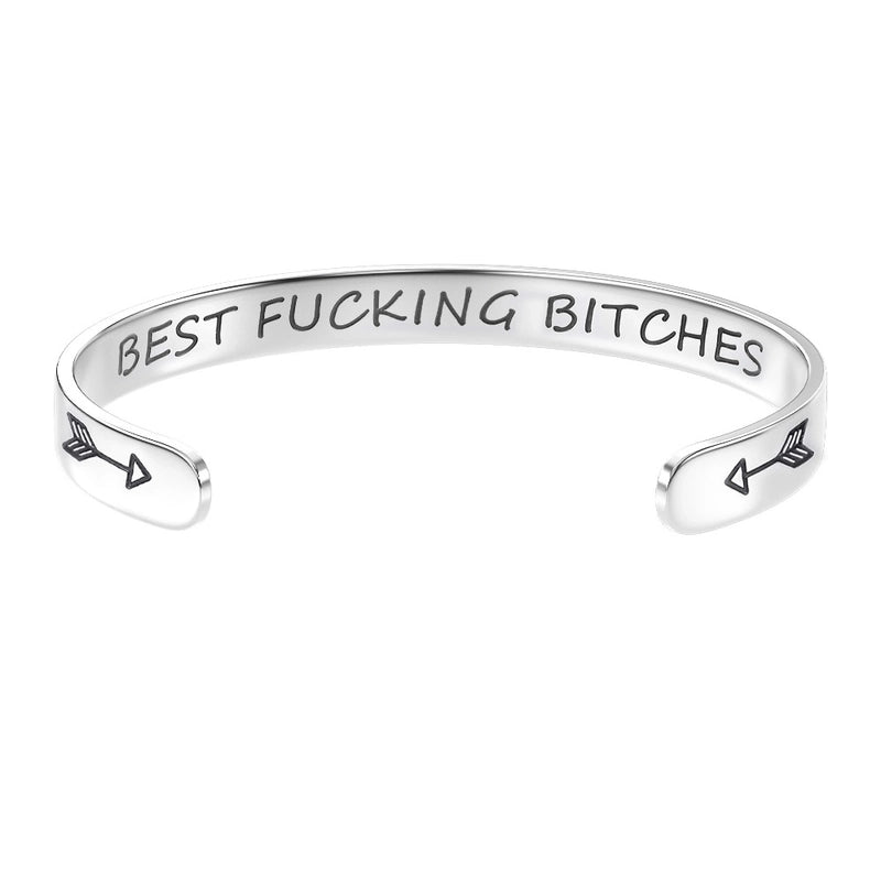 Classic Style Solid Color Titanium Steel Polishing Plating Bangle2