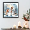 Diamond Painting - Partial Special Shaped Drill - Winter Horse(Canvas|30*30cm)
