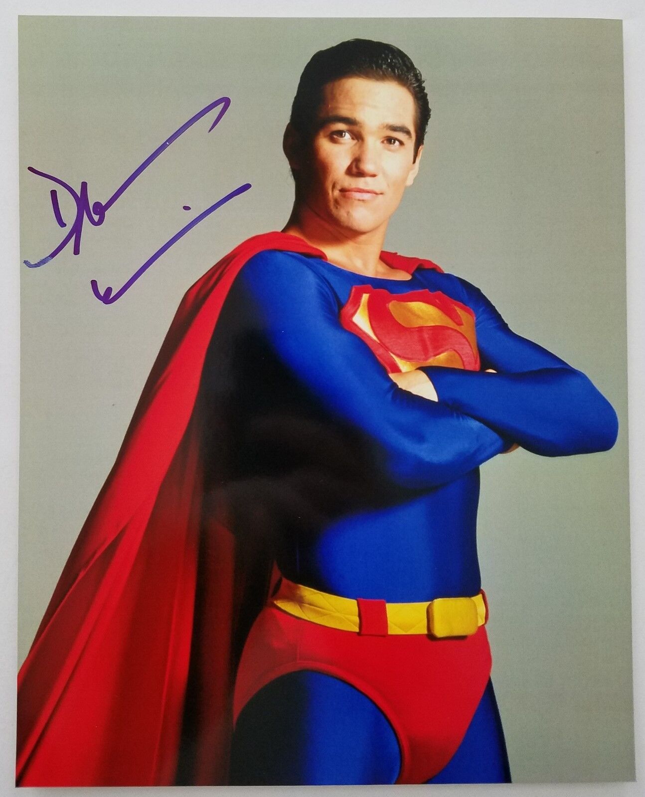 Dean Cain Signed Superman 8x10 Photo Poster painting Lois & Clark DC Superhero Rat Race RAD