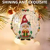 Diamond Painting Christmas Ornament Gnome Window Hanging Kit 9.45x9.45in