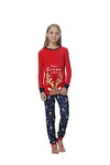 Family Christmas Deer Parent-child Print Pajamas Loungewear
