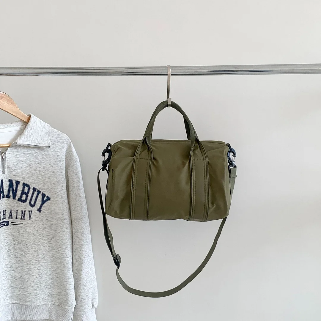 Mongw Mongw New Summer Nylon Leisure Cross-Body Bag Large Capacity Female Simple Joker Short Distance Trip Handbag Shoulder Bag
