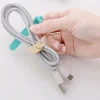 10 PACKS Silicone Cables Organizing Headphone Wire Tie 4in1 Daily Life Travel Charger Storaging Cable Tie