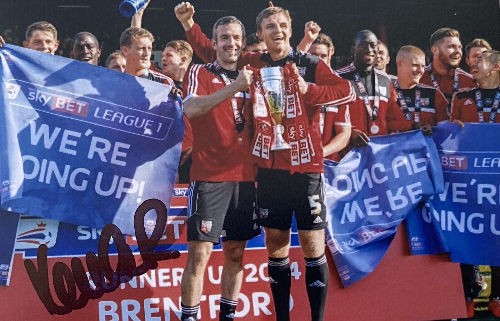 Kevin O’Connor Genuine Hand Signed Brentford 6X4 Photo Poster painting 2