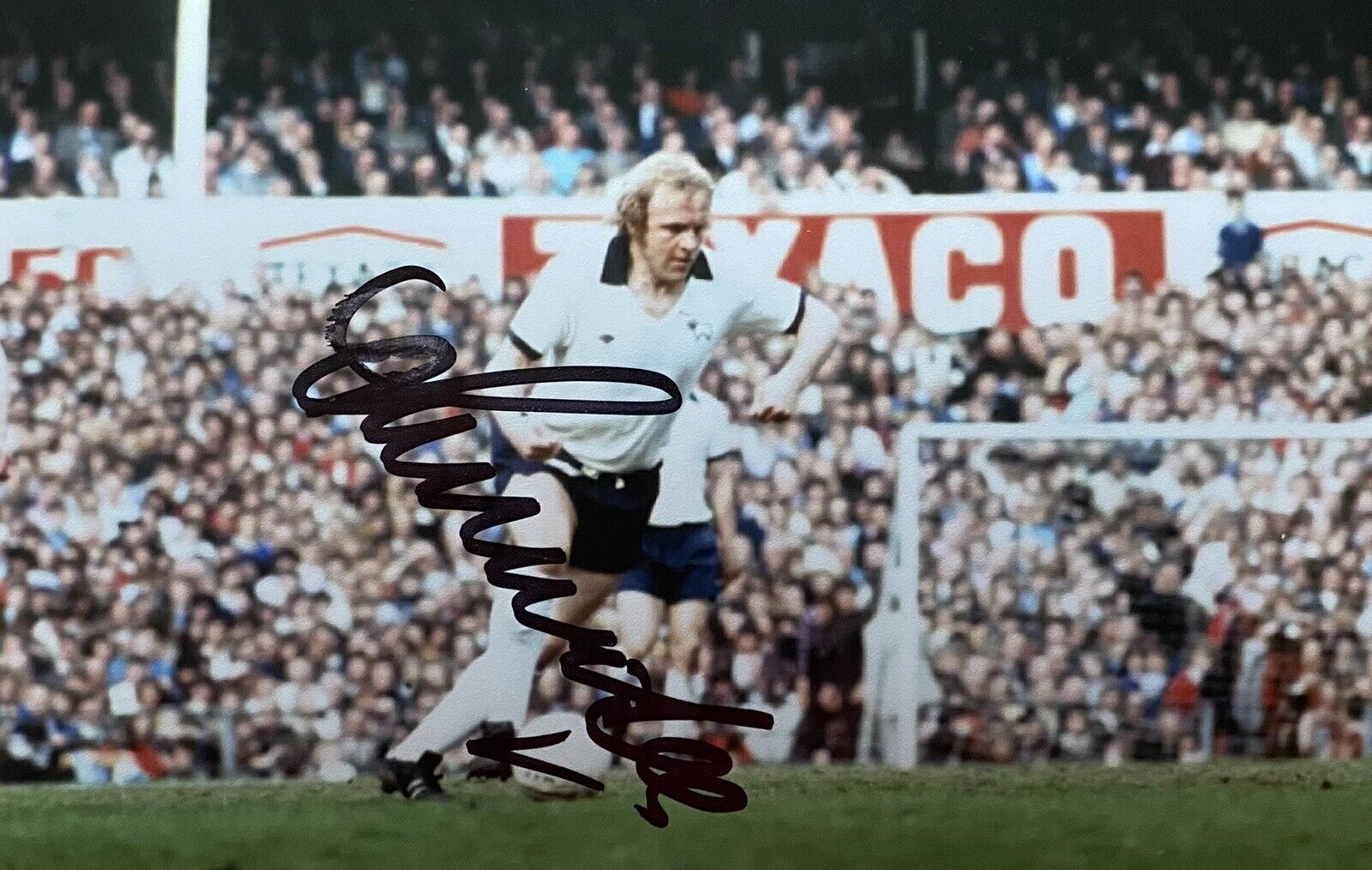 Francis Lee Genuine Hand Signed Derby County 6X4 Photo Poster painting 2