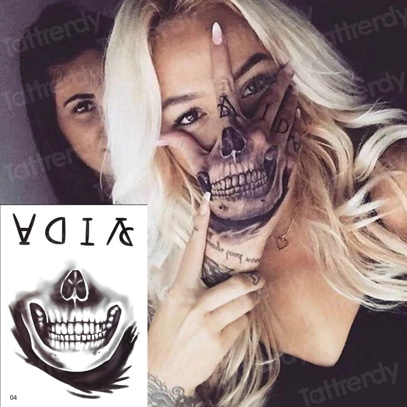 hand tattoo rose henna stickers temporary tattoo sticker roses hand tattoo stickers flower waterproof fake tatoo finger sheet