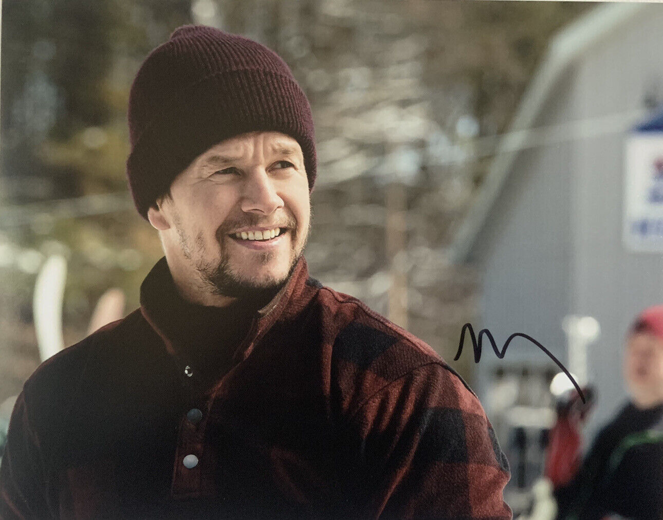 MARK WAHLBERG HAND SIGNED 8x10 Photo Poster painting DADDYS HOME MOVIE AUTHENTIC AUTOGRAPH COA