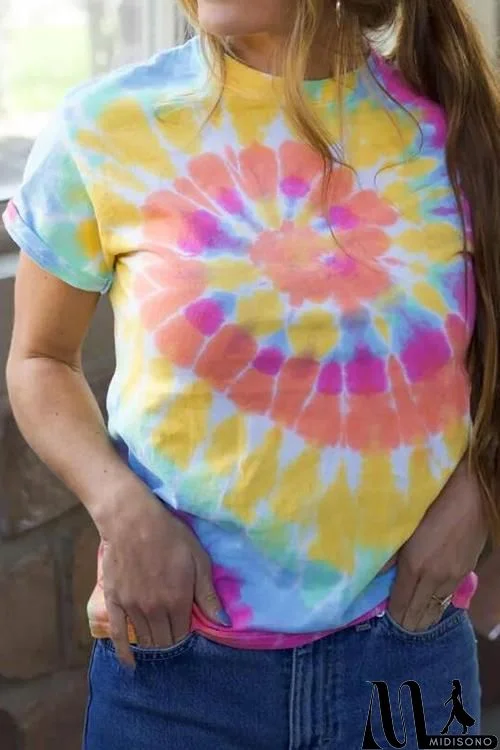 Spiral Tie Dye T Shirt