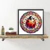 Stained Glass Ladybug - Full Round Drill Diamond Painting