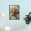(40*60cm)Flower Bike - Full Round Drill Diamond Painting