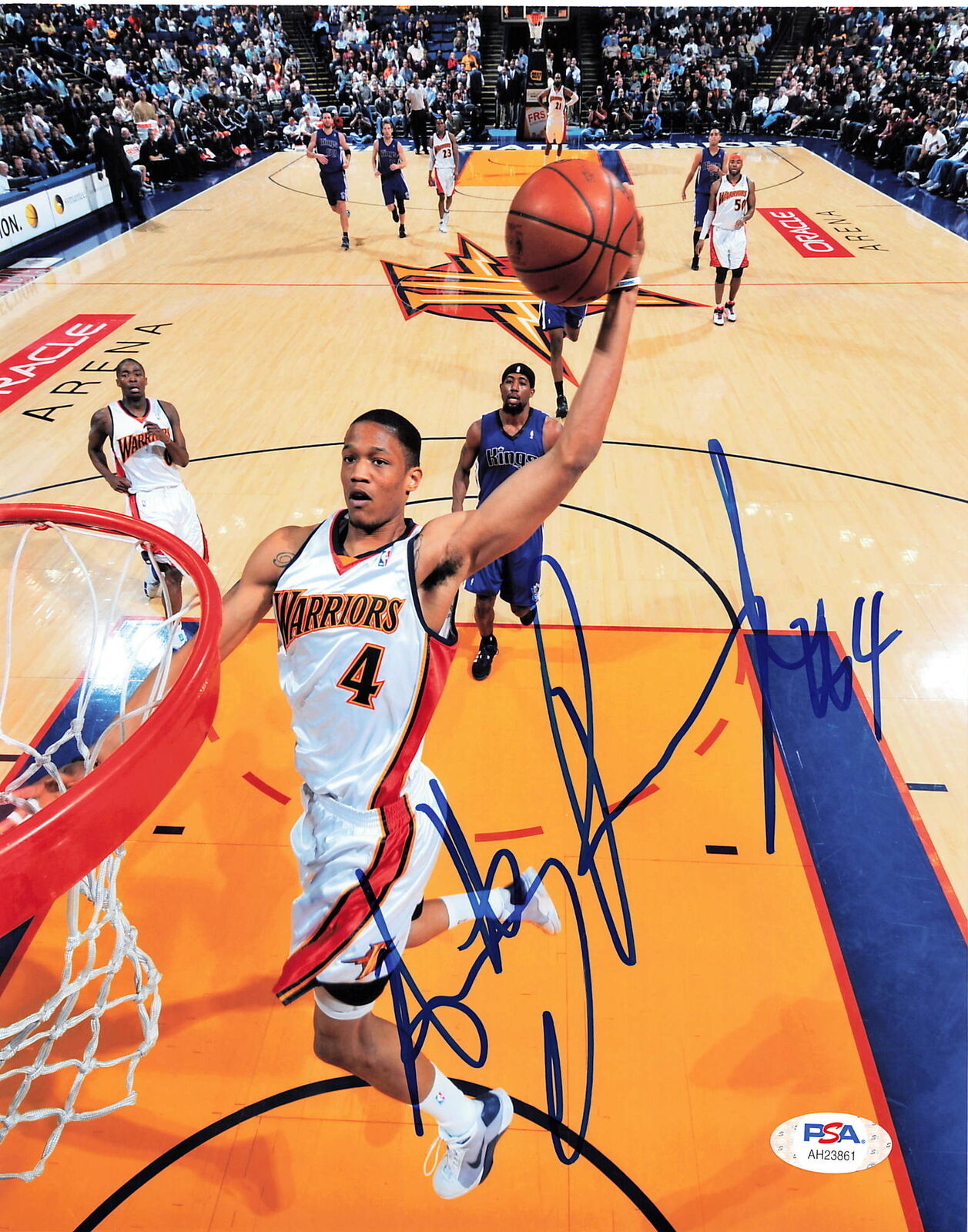 Anthony Randolph signed 8x10 Photo Poster painting PSA/DNA Warriors Autographed