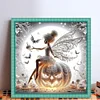 (Stamped/Counted) Tinkerbell Pumpkin-11CT Cross Stitch 40*40cm