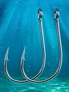 220Pcs Fishing Hooks Set Barbed FishHooks Carp Fishhook for Freshwater Saltwater
