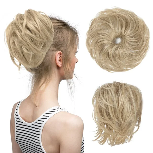 Straight Bun Bun Hairpieces