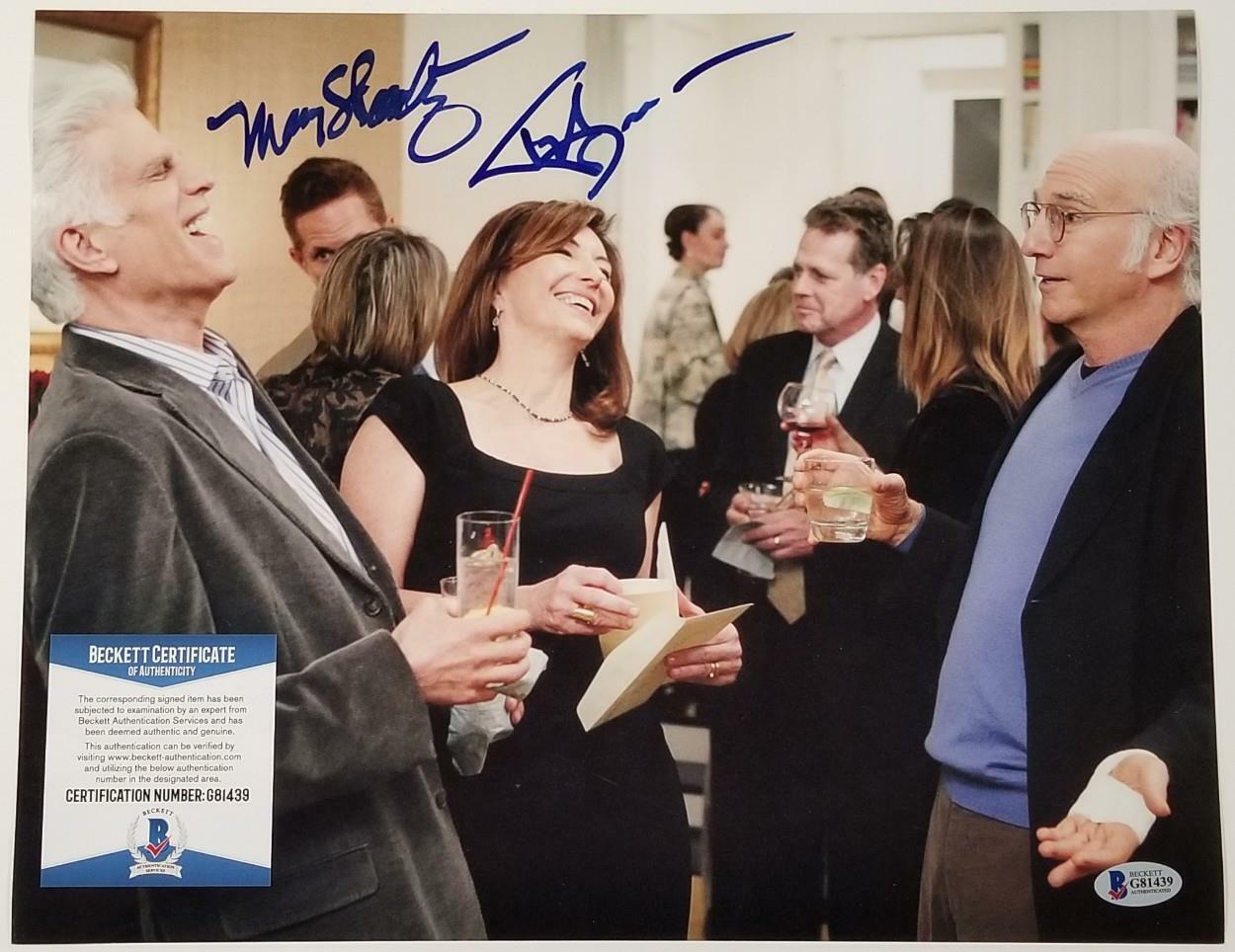 Ted Danson & Mary Steenburgen signed 11x14 Photo Poster painting autograph ~ Beckett BAS COA