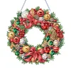 Diamond Painting Christmas Wreath Pendant