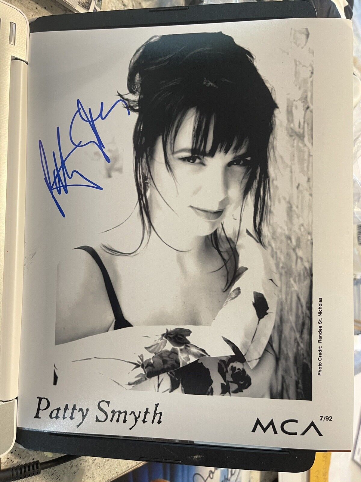 PATTY SMYTH SIGNED AUTOGRAPHED 8x10 Photo Poster painting NEW WAVE SCANDAL LEGEND BECKETT BAS D2