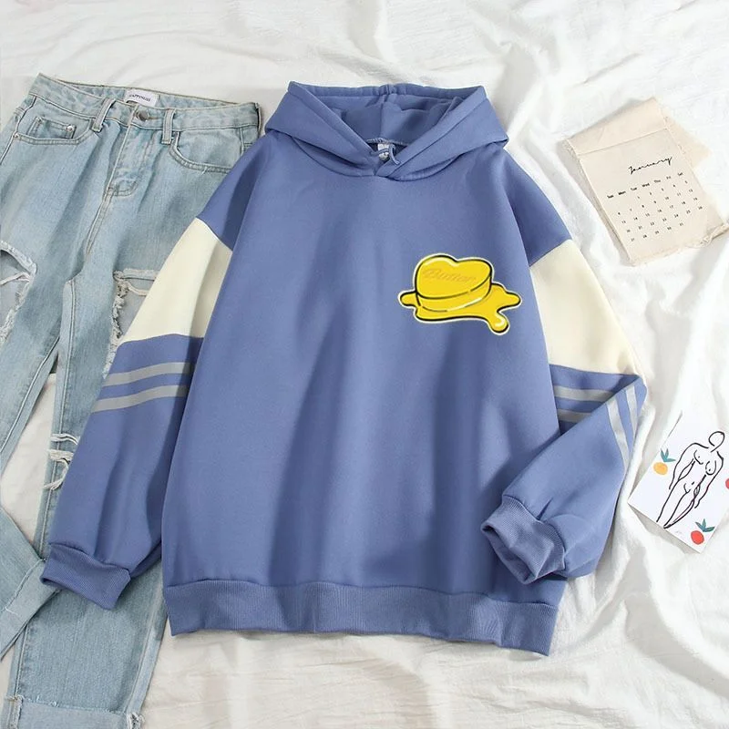 방탄소년단 Butter Color-block Hoodie