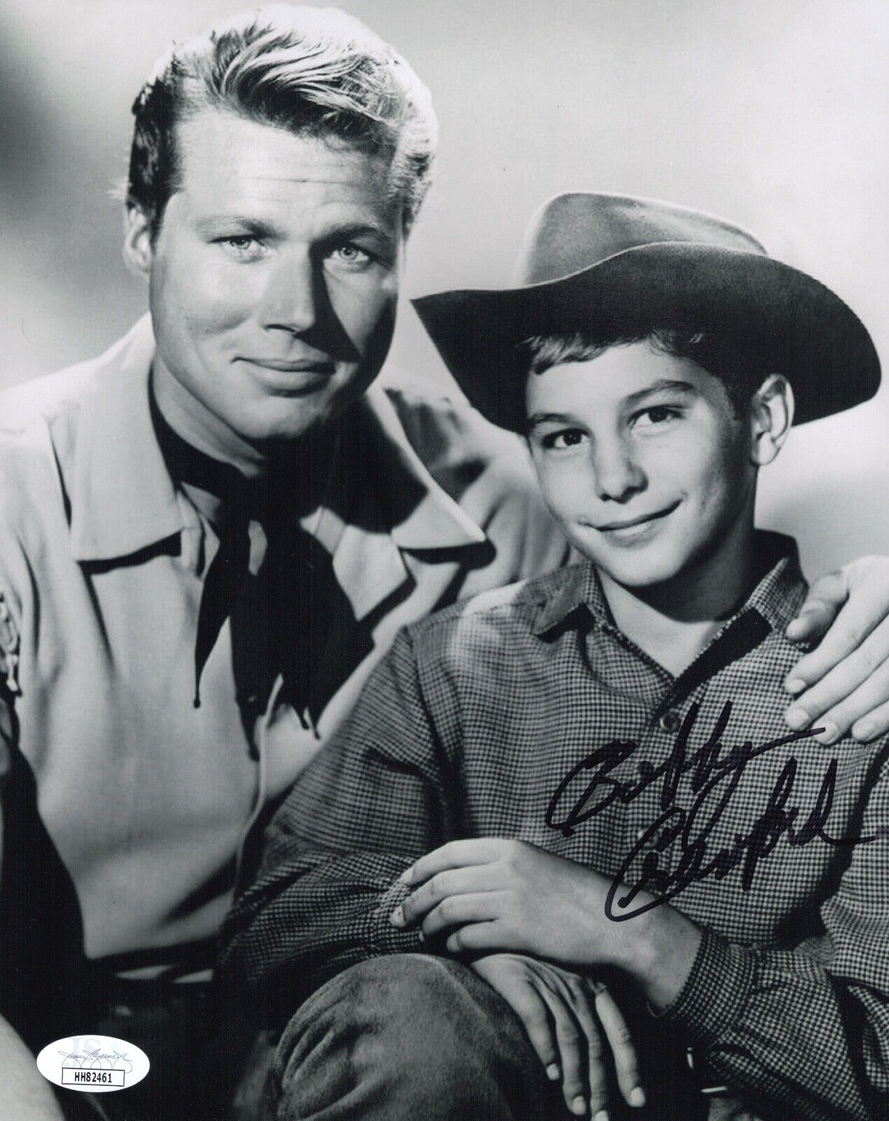 BOBBY CRAWFORD Hand Signed LARAMIE 8x10 Photo Poster painting In Person Autograph JSA COA