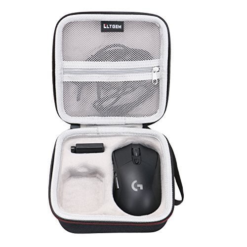 LTGEM EVA Hard Case for Logitech G703 Lightspeed Gaming Mouse - Travel Protective Carrying Storage Bag