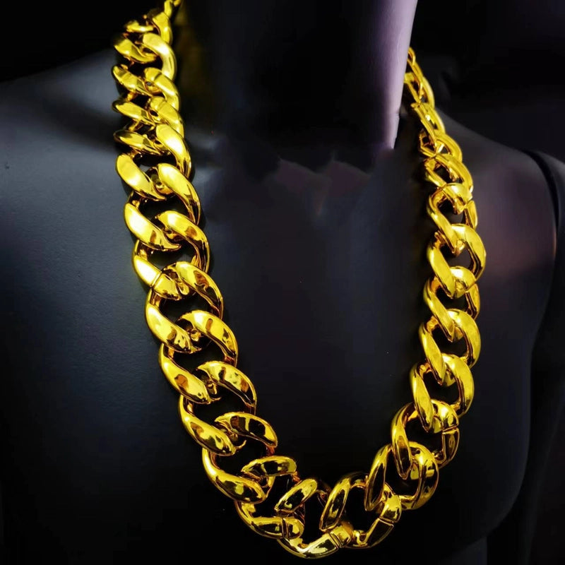 5 Pieces Exaggerated Solid Color Ccb Necklace