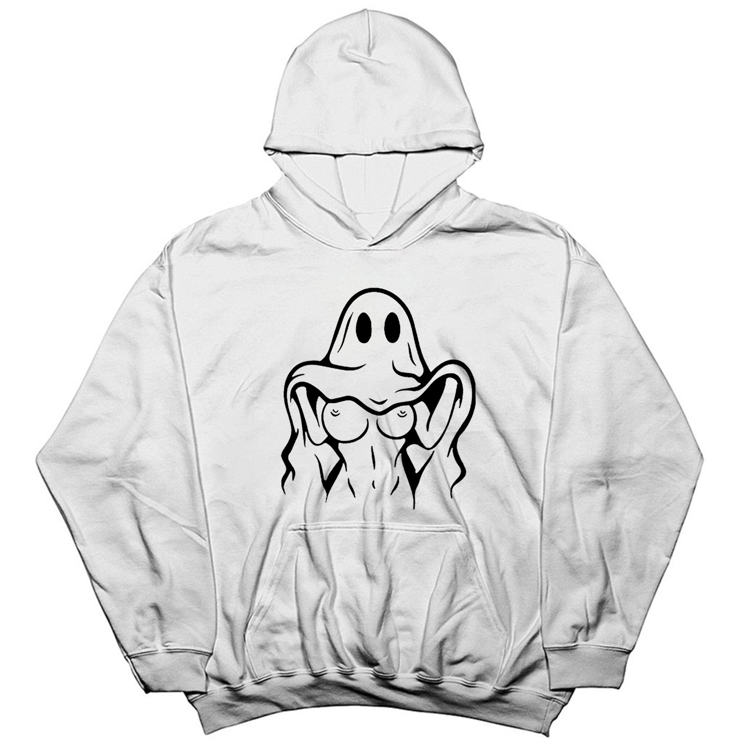Gym | Ghost Printed Hoodie
