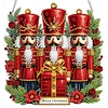 Kit de pendentif de peinture acrylique &agrave; un seul c&ocirc;t&eacute; de No&euml;l 20 cm