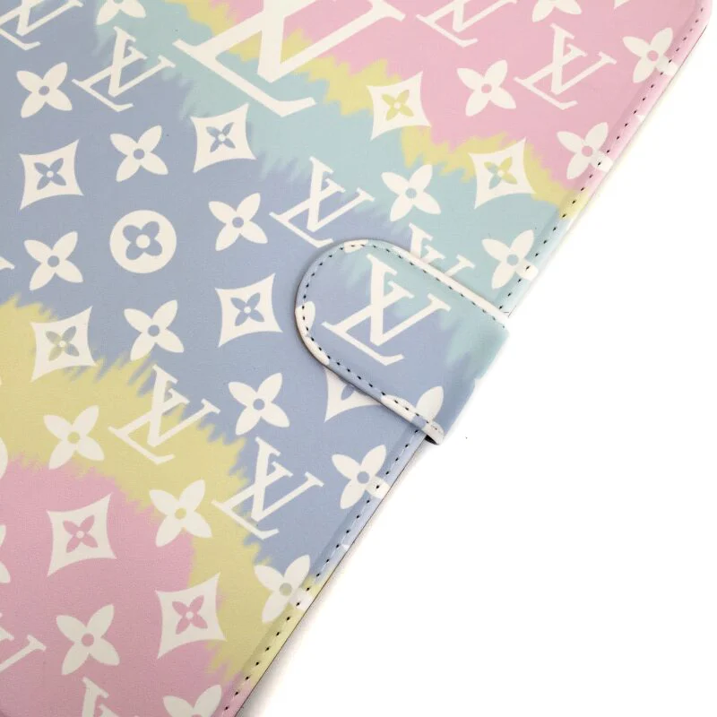 LV Luxury Louis Vuitton Canvas Monogram Leather Fresh Summer Theme Pattern Apple iPad case ProCaseMall